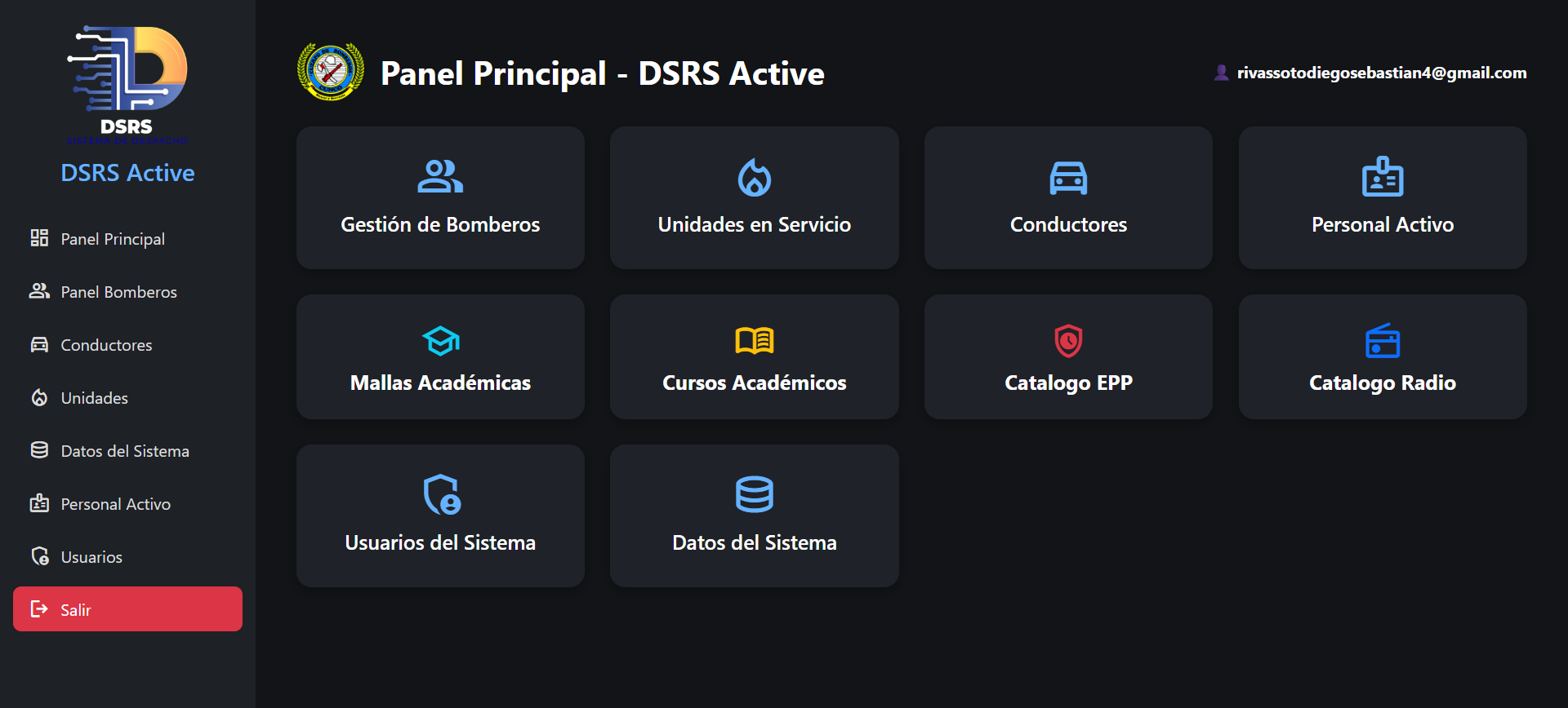 Panel Principal